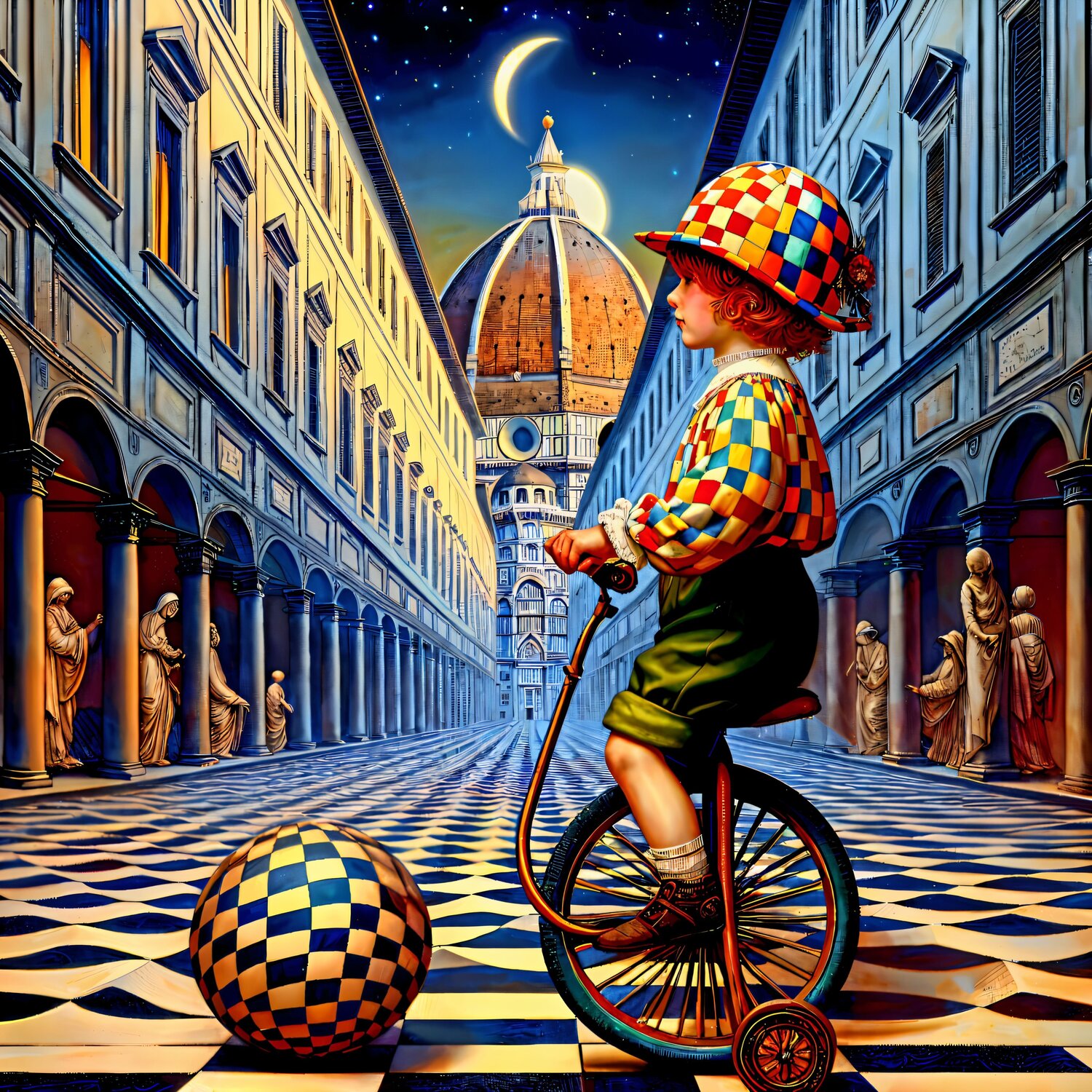 " Memorie di Firenze " Angelo Mazzoleni Digital zu verkaufen