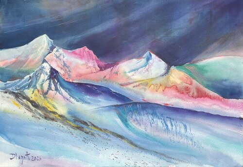Candy mountain de Dieter Wystemp, Pintura a la venta en Singulart