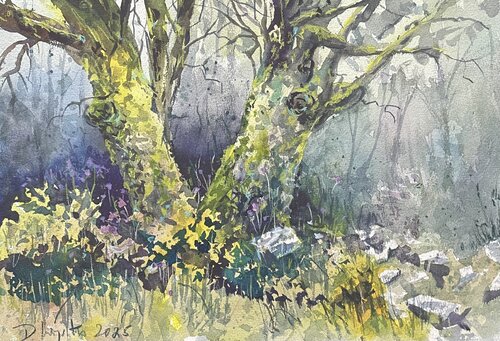 mossy by Dieter Wystemp, Work on Paper for Sale on Singulart