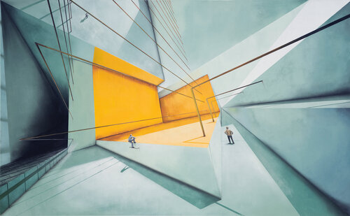 Futuro bloque de Héctor Romero García, Pintura a la venta en Singulart