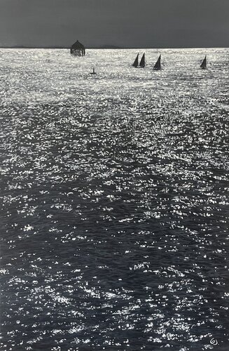 Scintillate by Julie Gazounaud, 絵画 for Sale on Singulart