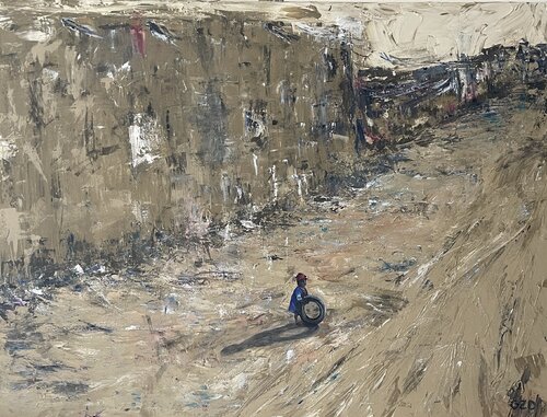 Mali n°1 par Julie Gazounaud, Peinture en vente sur Singulart