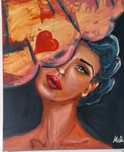 La sognatrice de MALUI, Pintura a la venta en Singulart