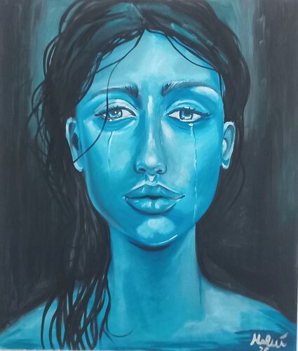Pianto silenzioso by MALUI, 絵画 for Sale on Singulart