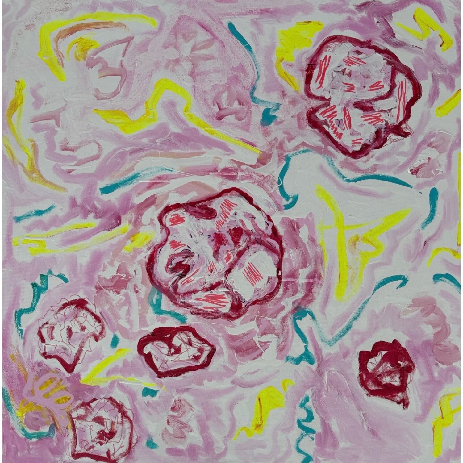 Blooming Time I Suzanne C. Nagy Original painting for sale