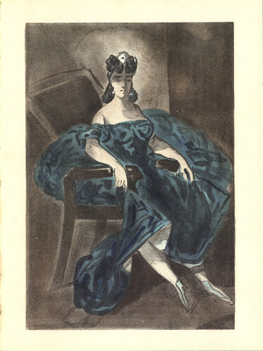 Les Femmes dans l'atelier - 1939 Lithograph 14" x 10.25" by Lena Leclercq, Print for Sale on Singulart