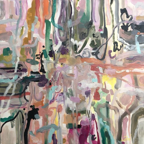 The map to your heart di Maria Esmar, Pittura in vendita su Singulart