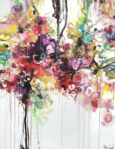 The beginning is always today by Maria Esmar, Painting for Sale on Singulart