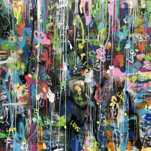 Dance like no one is watching by Maria Esmar, Painting for Sale on Singulart