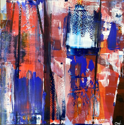 Flow of rivers van Maria Esmar, Schilderij te koop op Singulart