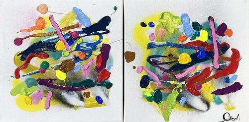 Nice to meet you by Maria Esmar, Painting for Sale on Singulart