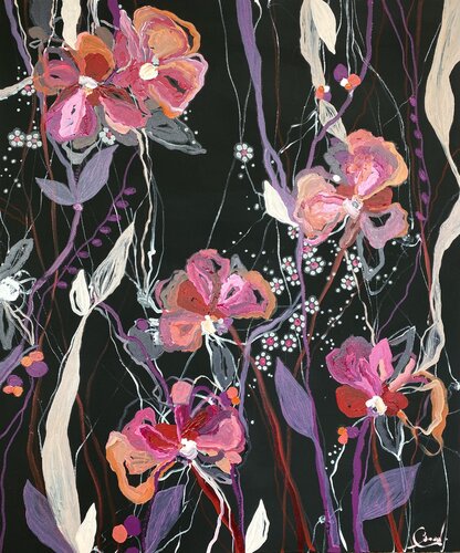 Angels of the night van Maria Esmar, Schilderij te koop op Singulart
