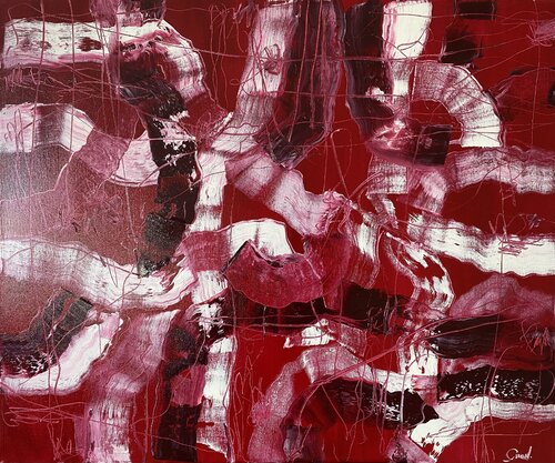 I love you more by Maria Esmar, Painting for Sale on Singulart