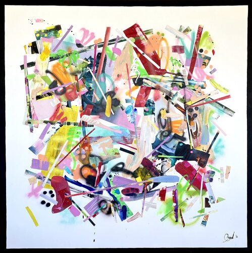 An artist’s journey by Maria Esmar, Painting for Sale on Singulart