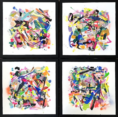 Defying gravity van Maria Esmar, Schilderij te koop op Singulart