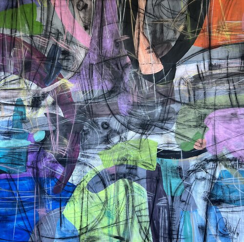 A moment that changes everything van Maria Esmar, Schilderij te koop op Singulart