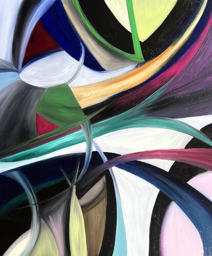 Contours of the subconscious van Maria Esmar, Schilderij te koop op Singulart