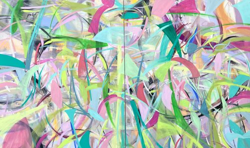 Abstract reverie van Maria Esmar, Schilderij te koop op Singulart