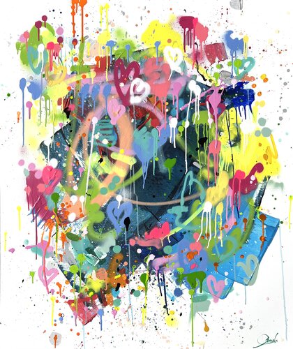 Lost in music van Maria Esmar, Schilderij te koop op Singulart