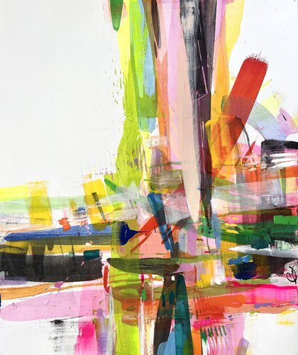 Crossroads van Maria Esmar, Schilderij te koop op Singulart