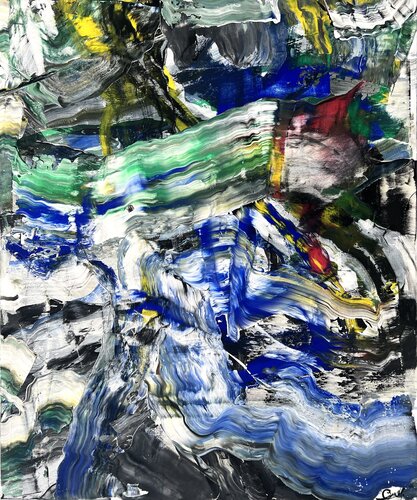 Into the storm van Maria Esmar, Schilderij te koop op Singulart