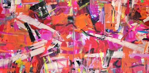 Take the risk or lose the chance di Maria Esmar, Pittura in vendita su Singulart