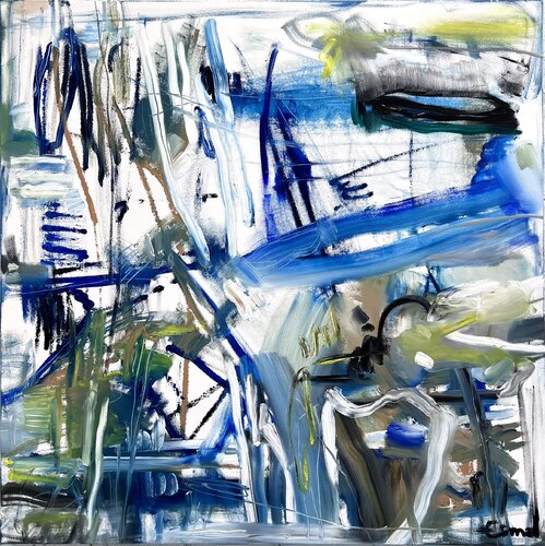 Hidden behind layers van Maria Esmar, Schilderij te koop op Singulart