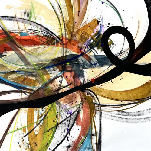 Every second matters van Maria Esmar, Schilderij te koop op Singulart