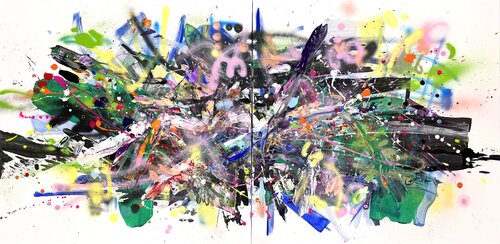 Larger than life von Maria Esmar, Malerei kaufen auf Singulart