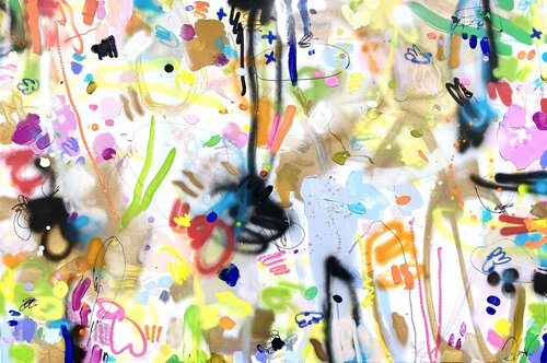 The sky is the limit II van Maria Esmar, Schilderij te koop op Singulart