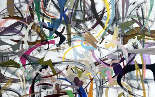 Take me into another dimension I di Maria Esmar, Pittura in vendita su Singulart