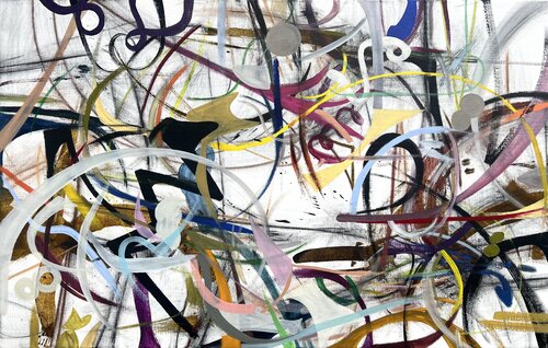 Take me into another dimension II di Maria Esmar, Pittura in vendita su Singulart