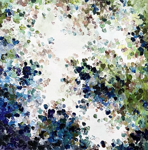 Petal dance di Maria Esmar, Pittura in vendita su Singulart