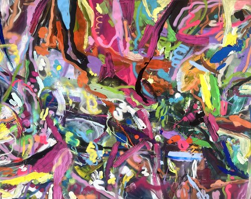 I am my own muse by Maria Esmar, Painting for Sale on Singulart