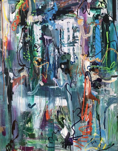 Imagine by Maria Esmar, Painting for Sale on Singulart