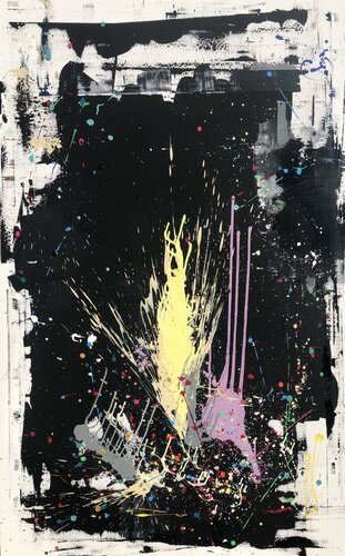 The night is young van Maria Esmar, Schilderij te koop op Singulart