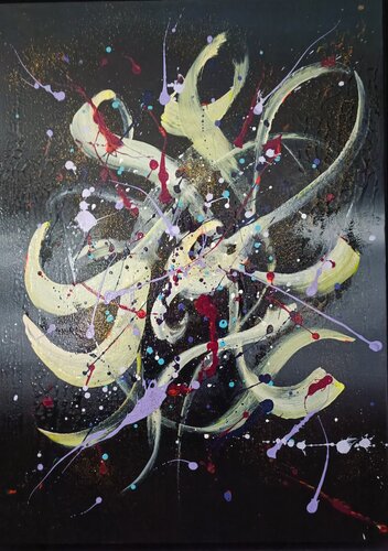 Infini by Kader Klouchi, Painting for Sale on Singulart