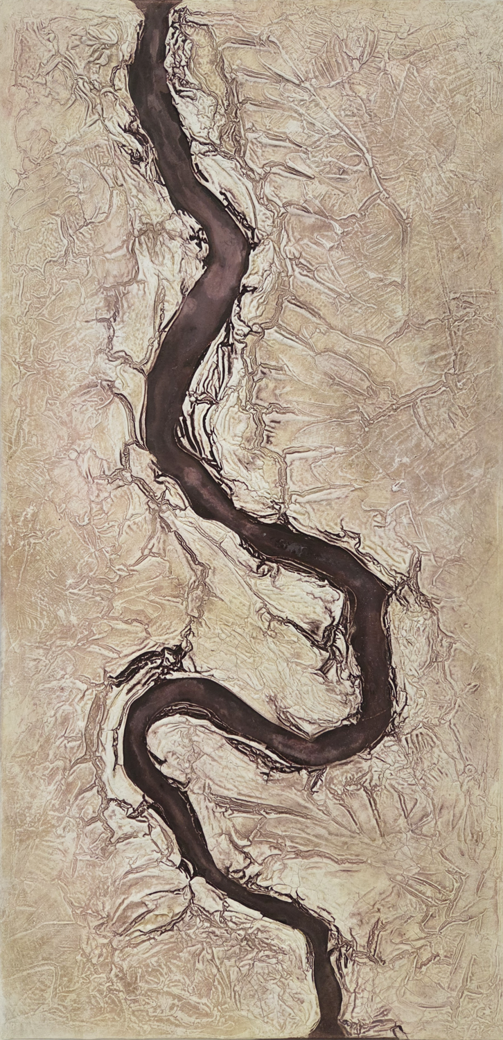 River Soňa Kartes Original painting for sale