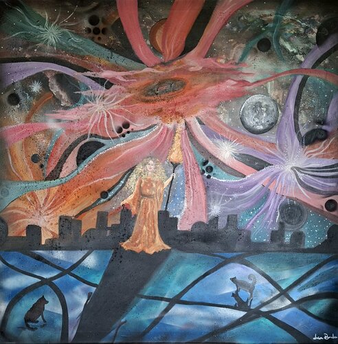 Ecate par Luigia Boccalone, Peinture en vente sur Singulart