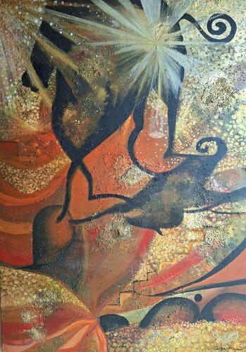 Ombra del Re dei Visigoti von Luigia Boccalone, Malerei kaufen auf Singulart