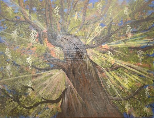 Sotto l'albero de Luigia Boccalone, Pintura a la venta en Singulart