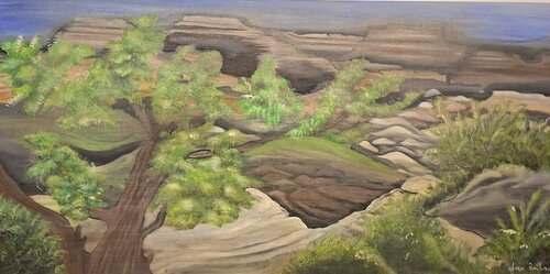 CANYON INFINITO by Luigia Boccalone, 絵画 for Sale on Singulart