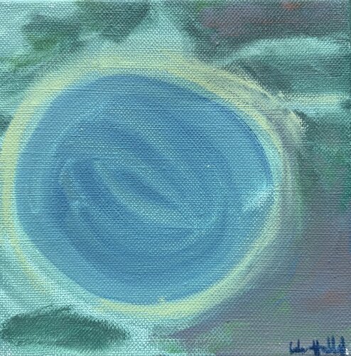 Deep under by Cecilia Hedlund, Painting for Sale on Singulart