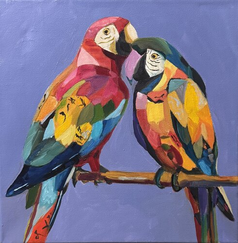 The Branch Where Secrets Bloom van Nancy DeMore, Schilderij te koop op Singulart