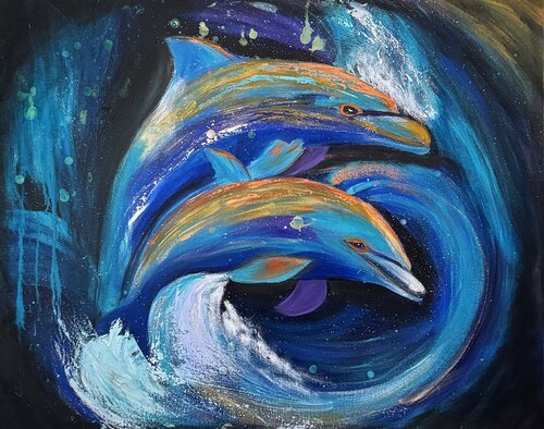 Sea Dance by Nancy DeMore, Painting for Sale on Singulart