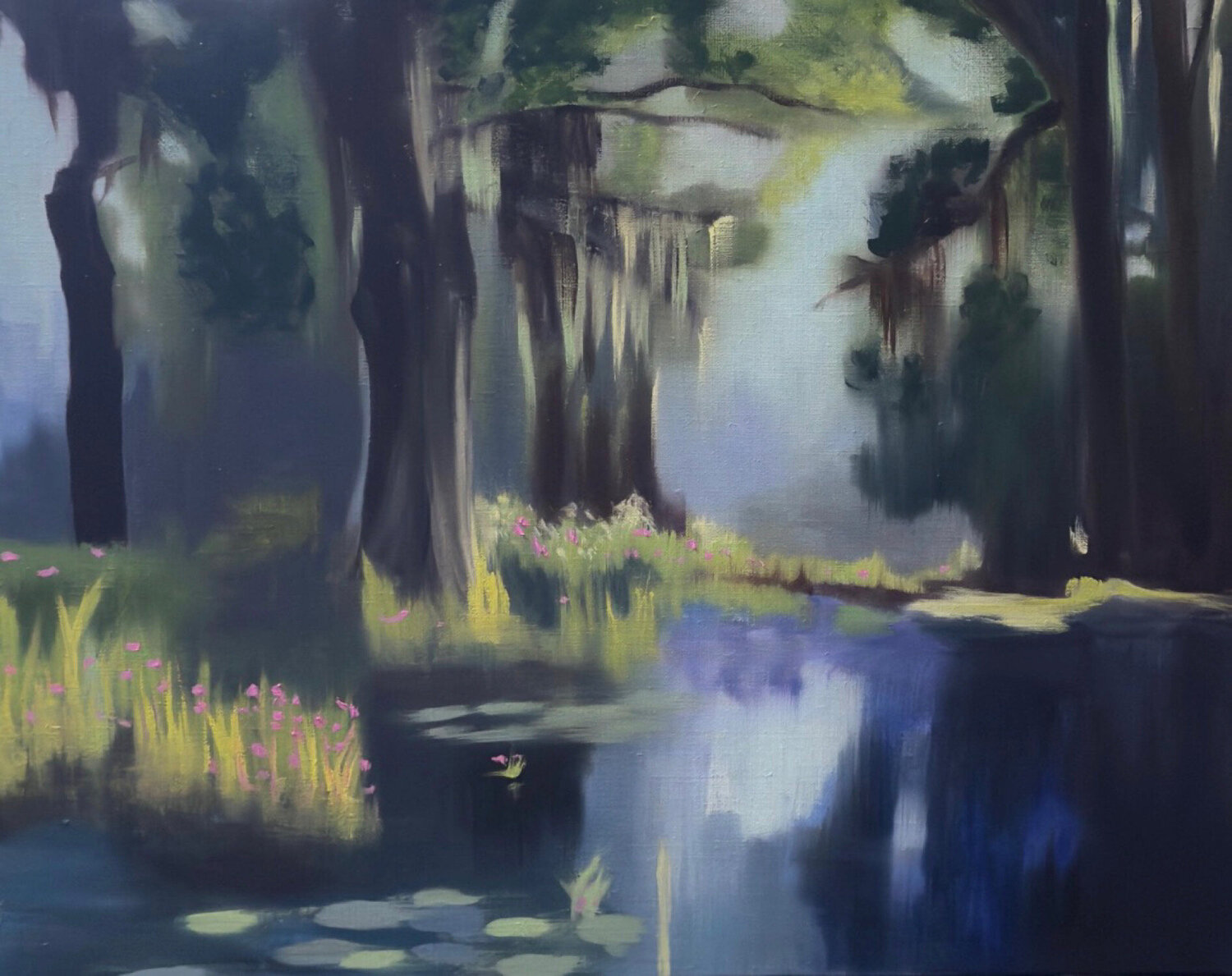 Deep into the Marsh Nancy DeMore Original painting for sale