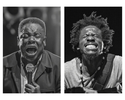 Omofonia n°3 Roy Young (2008) - Emanuel Opoku Ware (2016) by Giuseppe Tamponi, Photography for Sale on Singulart