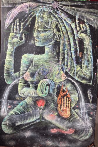 Göttin van Asya Neubauer, Schilderij te koop op Singulart