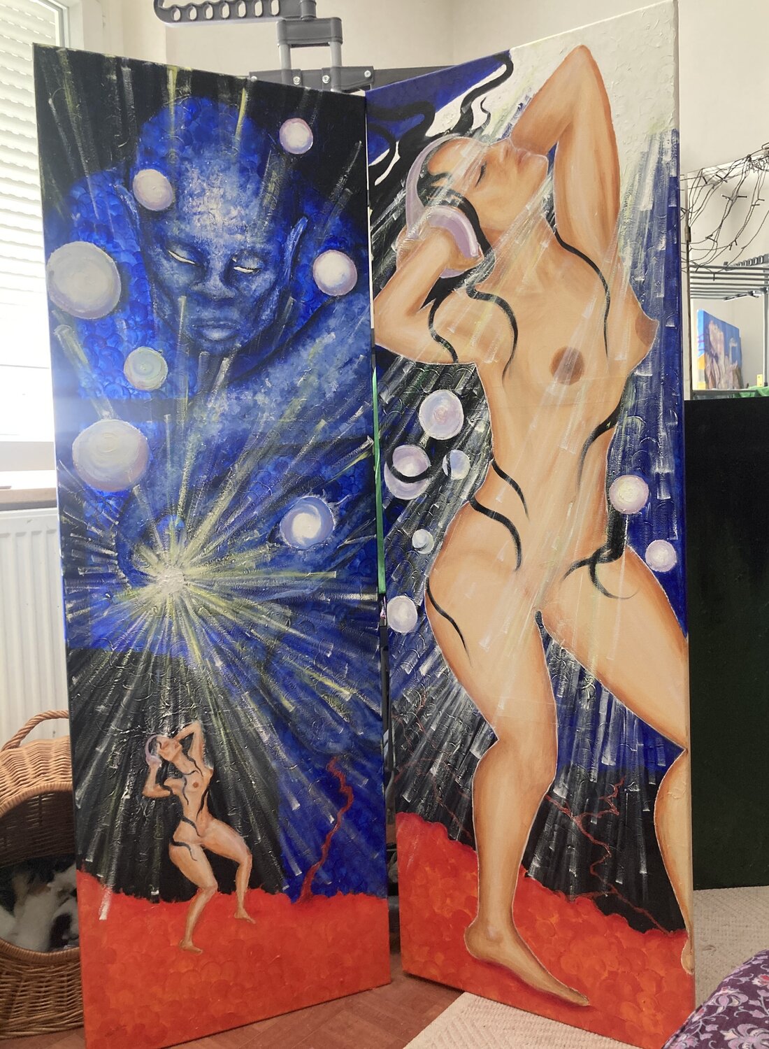 The dance Asya Neubauer Original painting for sale