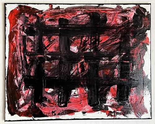 Guerre et destruction 3 par Ankou Morgue, Peinture en vente sur Singulart